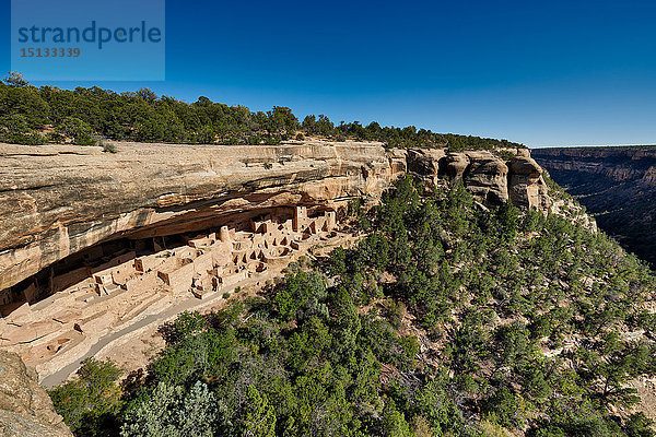 Cilff Palace  Felsenwohnungen  Mesa Verde National Park  Colorado  USA