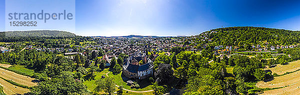 Deutschland  Hessen  Wetterau  Budingen mit Schloss Budingen