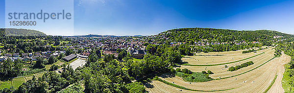 Deutschland  Hessen  Wetterau  Budingen mit Schloss Budingen