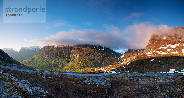 Berglandschaft  Norwegen  Europa