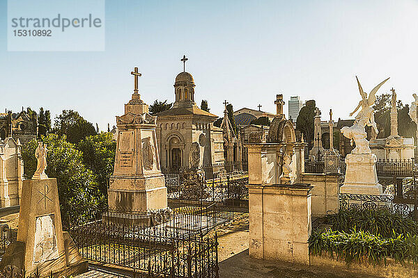 Friedhof Poblenou  Barcelona  Spanien