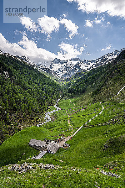Berghütte im Passeiertal  Südtirol  Italien