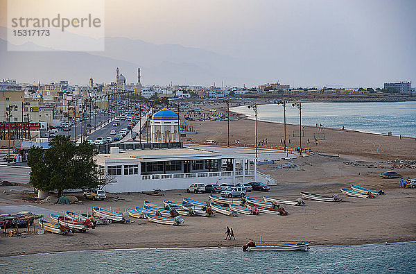 Strand am Abend  Sur  Oman