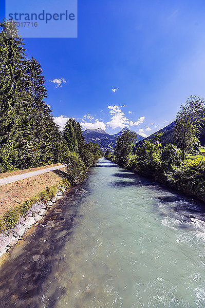 Österreich  Bundesland Salzburg  Bad Hofgastein  Gasteiner Ache