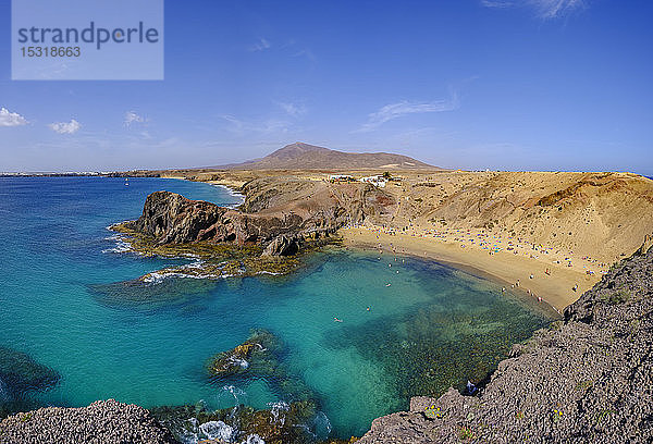 Playas de Papagayo  Lanzarote  Spanien