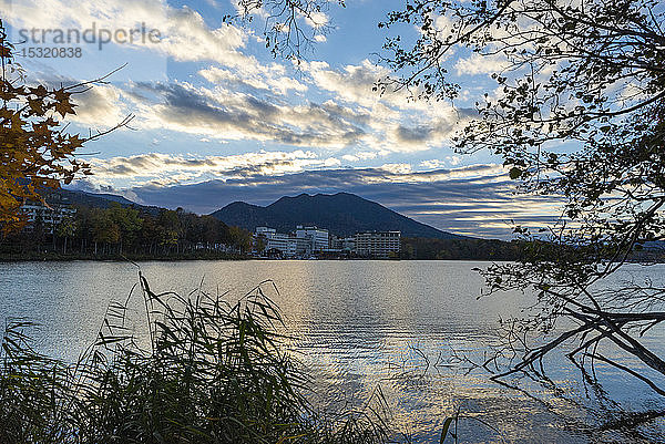 Akanko-See  Präfektur Hokkaido  Japan