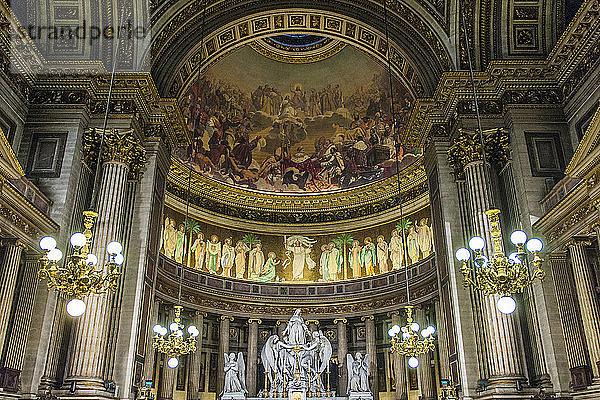 Frankreich  8. Arrondissement von Paris  Chor der Eglise de la Madeleine