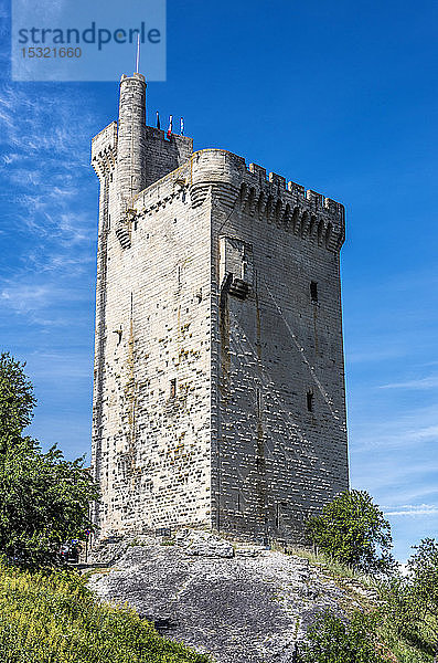 Frankreich  Gard  Villeneuve-lez-Avignon  Turm Philippe-le-Bel (13. Jahrhundert)