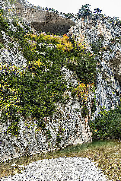Spanien  Provinz Huesca  Autonome Gemeinschaft Aragonien  Naturpark Sierra y CaÃ±ones de Guara  Mascun-Schlucht