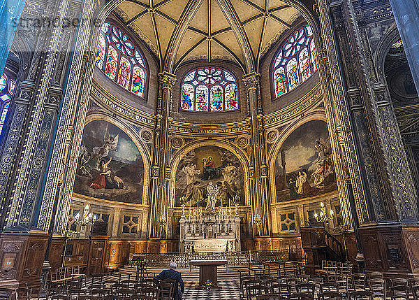 Frankreich  1. Arrondissement von Paris  Kirche Saint-Eustache  Kapelle der Jungfrau Maria
