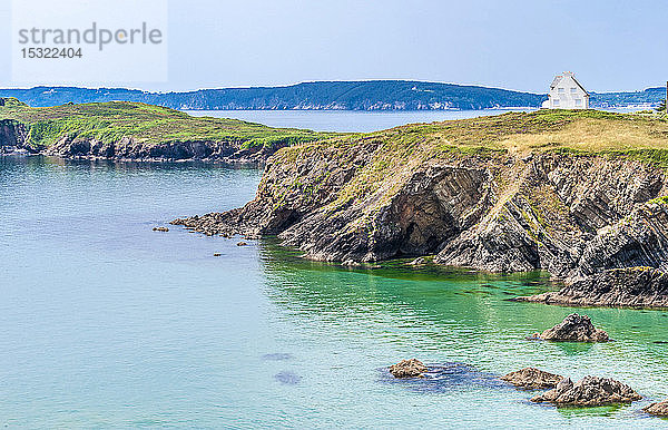 Frankreich  Bretagne  Halbinsel Crozon  Ile de l'Aber und Pointe de Raguenez