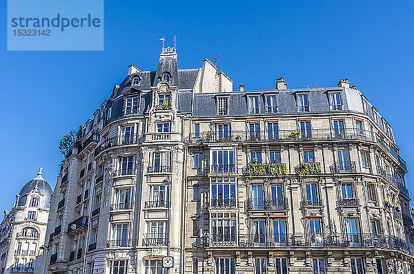 Paris Montparnasse  14. Arrondissement  Hausmannshäuser  Boulevard Raspail