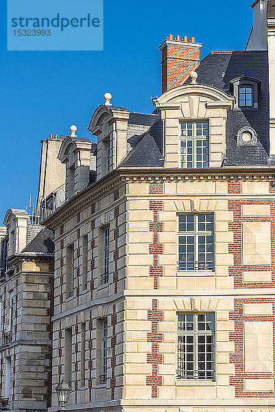 Frankreich  Paris  1. Arrondissement  Ile de la Cite  Gebäude an der Ecke des Quai des Orfevres und des Place du Pont-Neuf