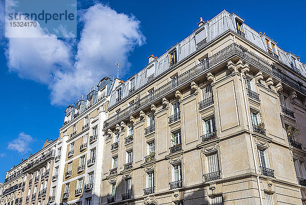 Frankreich  Paris  13. Arrondissement  Stadtteil La Gare  Gebäude in der Rue Jeanne d'Arc