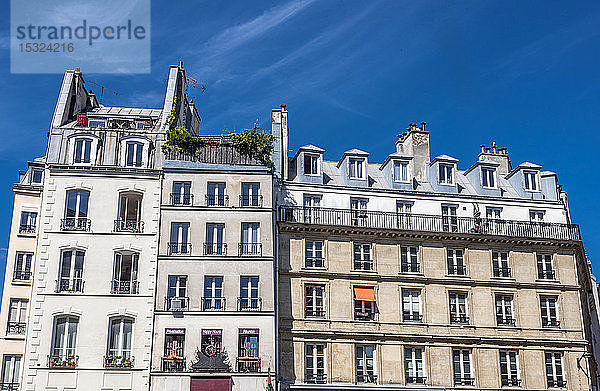 Frankreich  1. Arrondissement von Paris  Gebäude in der Rue Saint-Honore