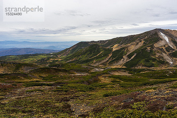 Wanderung im Daisetsuzan-Nationalpark  Präfektur Hokkaido  Japan