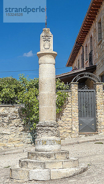 Spanien  Autonome Gemeinschaft Kastilien und León  Provinz Burgos  Martyrium des historischen Dorfes Silos.