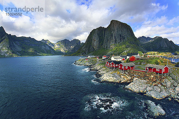 Norwegen  Lofoten-Inseln. HamnÃ¸y