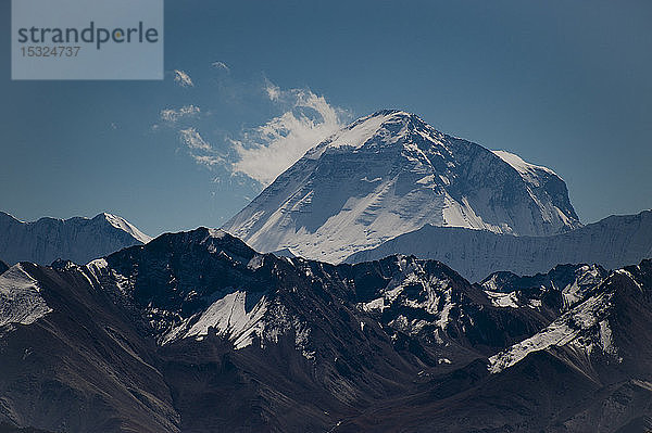 Blick auf den Dhaulagiri 8167m vom Bergpass Bagala Banjyang 5050 m  Dolpo  Nepal