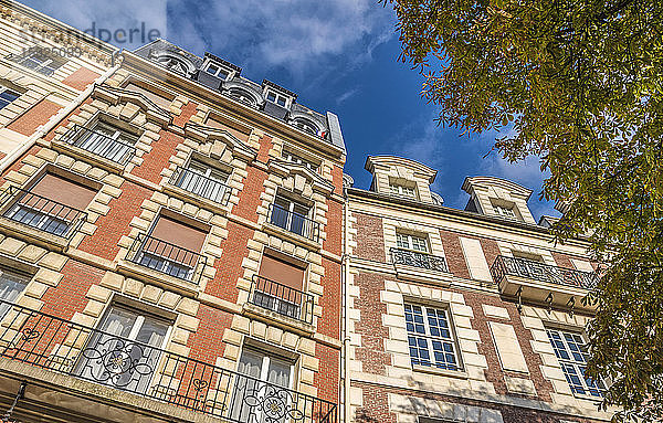 Frankreich  Paris  1. Arrondissement  Ile de la Cite  Gebäude der Place Dauphine