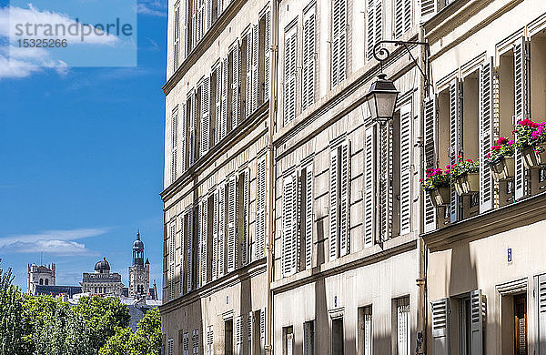 Frankreich  4. Arrondissement von Paris  Ile Saint-Louis  Gebäude in der Rue Boutarel (17. Jahrhundert)