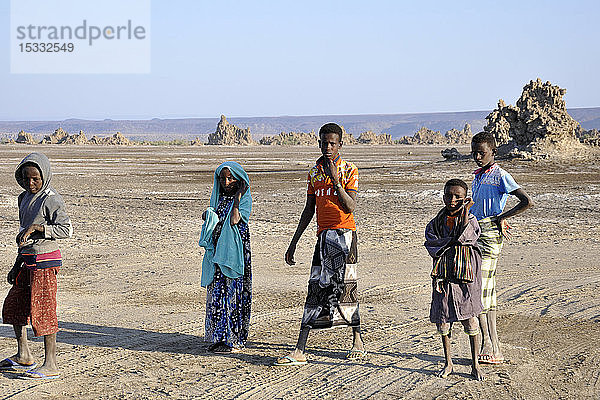 Dschibuti  Abbe-Seegebiet  Einheimische