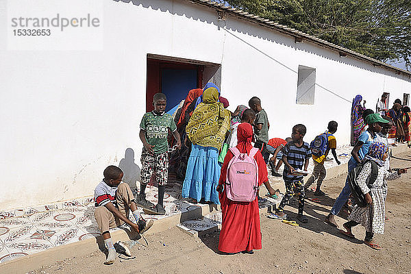 Dschibuti  Ali Sabieh  Grundschule in der katholischen Mission