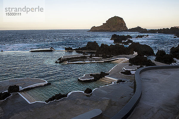 Portugal  Insel Madeira  Porto Moniz  Naturschwimmbäder