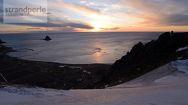 Norwegen  Vesteralen Inseln  Bleik