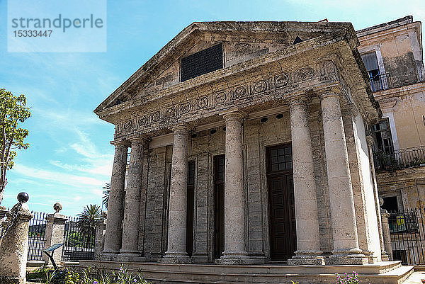 Amerika  Karibik  Kuba  Havanna  La Habana Vieja  Plaza de Armas  El Templete