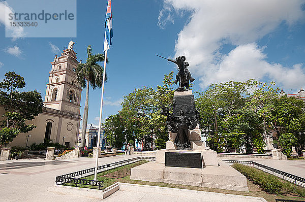 Amerika  Karibik  Kuba  Camaguey  Parque Ignacio Agramonte