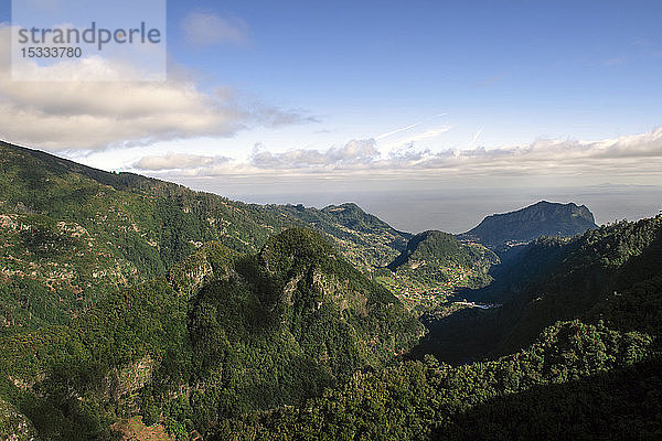 Portugal  Insel Madeira  Balcoes de Ribeiro Frio