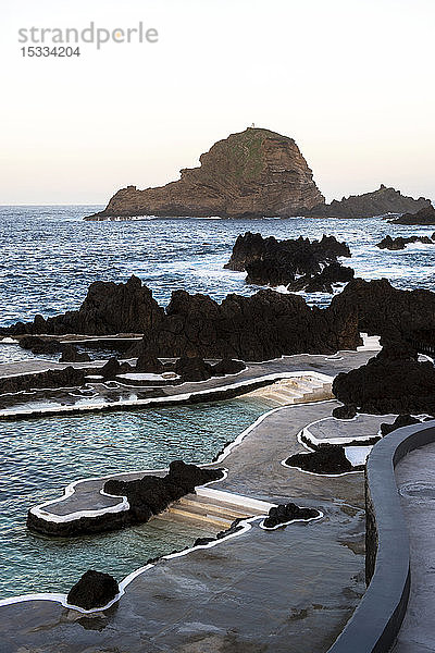 Portugal  Insel Madeira  Porto Moniz  Naturschwimmbäder