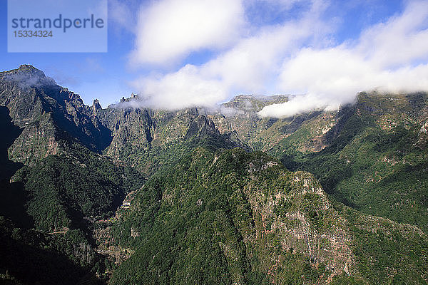 Portugal  Insel Madeira  Balcoes de Ribeiro Frio