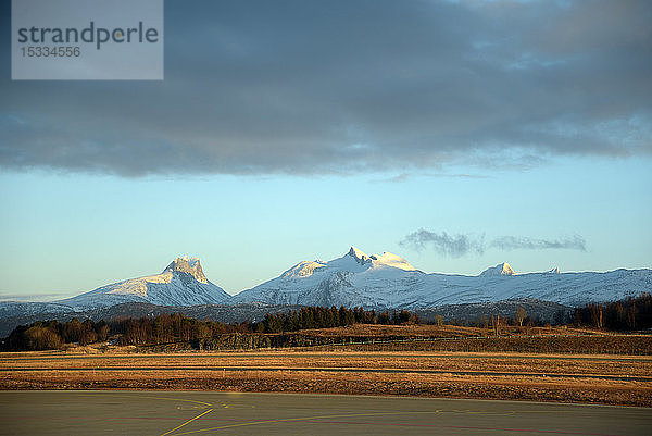 Norwegen  Tromso Flughafen