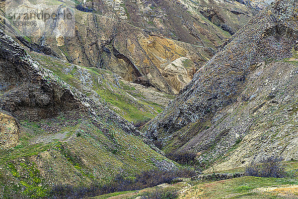 Portugal  Madeira  Insel Porto Santo  Blick vom Miradouro do Pedregal