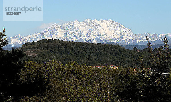 Italien  Piemont: Monte Rosa