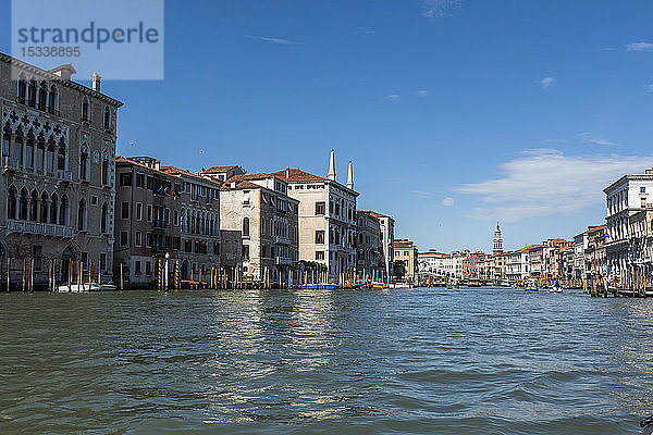 Canal Grande in Venedig  Italien