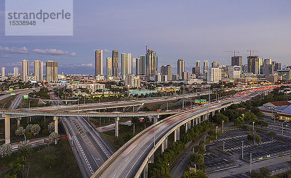 Highway-Brücken in Miami  USA