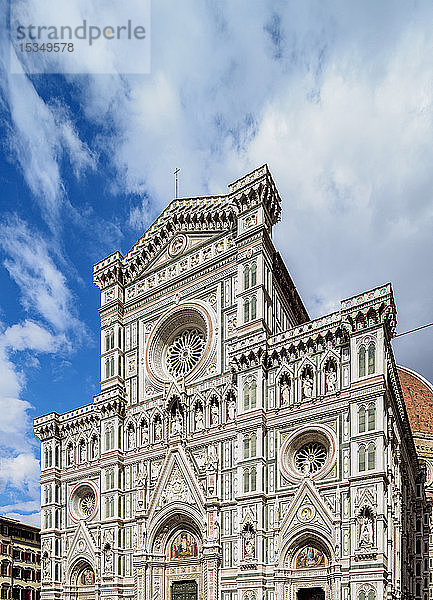 Kathedrale Santa Maria del Fiore  Florenz  UNESCO-Weltkulturerbe  Toskana  Italien  Europa
