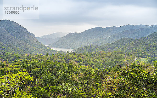 El Nicho-Tal in der Sierra del Escambray unweit von Cienfuegos  Kuba  Westindien  Karibik  Mittelamerika