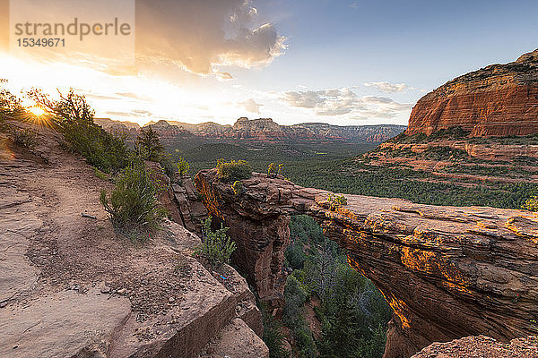 Devils Bridge  Sedona  Arizona  Vereinigte Staaten von Amerika  Nordamerika