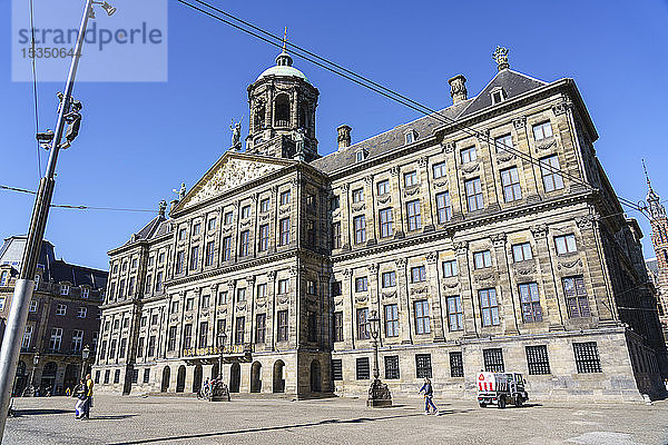 Königlicher Palast  Dam-Platz  Amsterdam  Nordholland  Niederlande  Europa