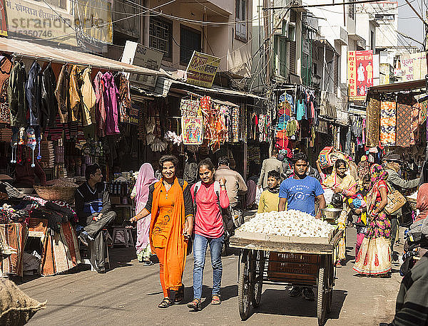 Mandi-Markt  Udaipur  Rajasthan  Indien  Asien