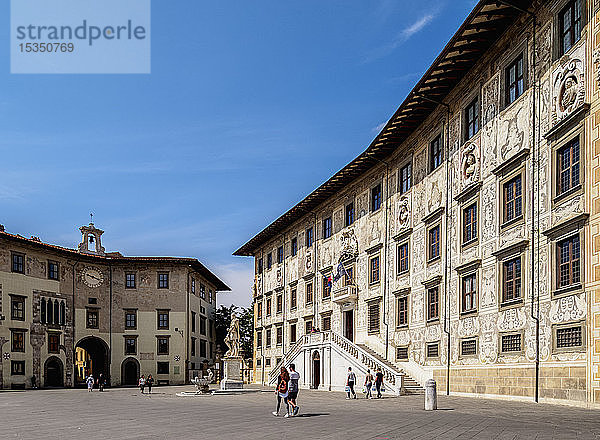 Palazzo della Carovana  Piazza dei Cavalieri (Ritterplatz)  Pisa  Toskana  Italien  Europa