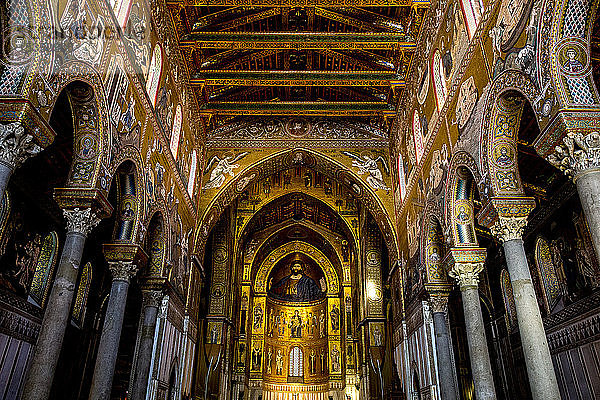 Kathedrale Santa Maria Nuova  Monreale  Sizilien  Italien  Europa