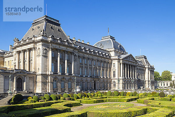 Palais Royale (Königlicher Palast Brüssel)  Place des Palais  Rue Brederode  Brüssel  Belgien  Europa