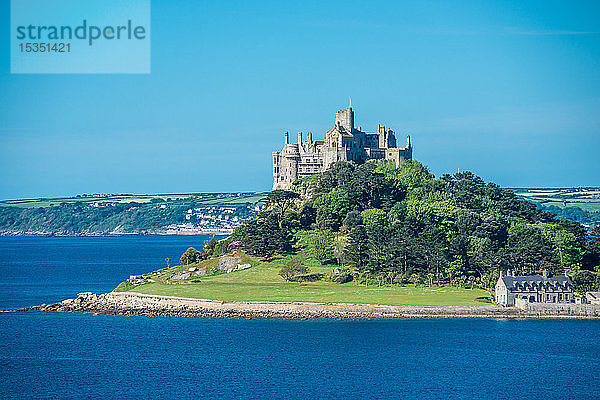 St. Michael's Mount  Marazion bei Penzance  Cornwall  England  Vereinigtes Königreich  Europa