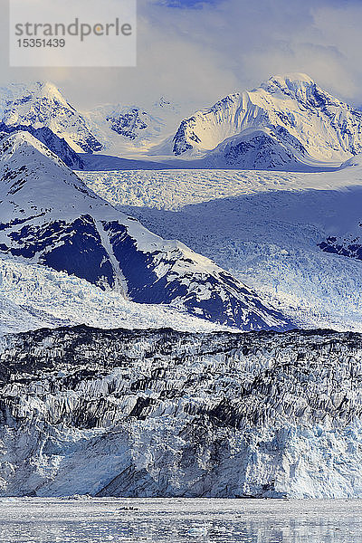 Harvard-Gletscher im College Fjord  Südost-Alaska  Vereinigte Staaten von Amerika  Nordamerika