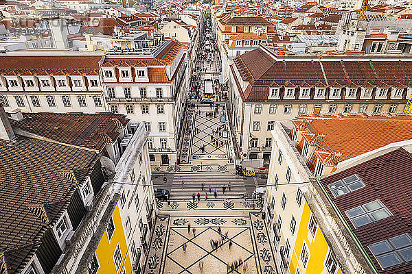 Rua Augusta  Lissabon  Portugal
